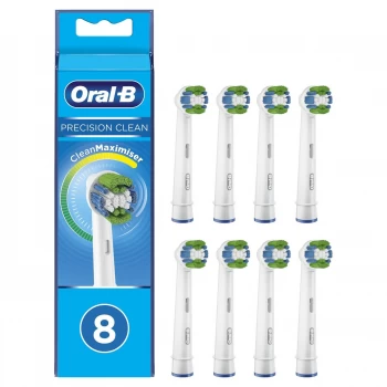 Image of Oral B Precision Clean Electric Heads Toothbrush 8Pcs