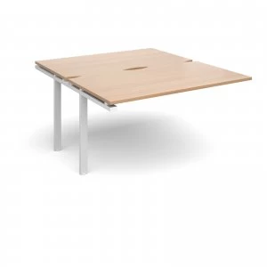 Image of Adapt II Sliding top Add On Units 1400mm x 1600mm - Silver Frame whit