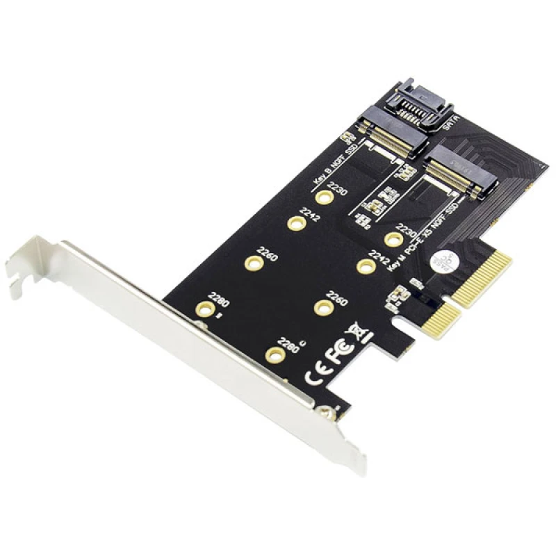 Image of Digitus M.2 NGFF / NVMe SSD PCI Express 3.0 (x4) Add-On Card