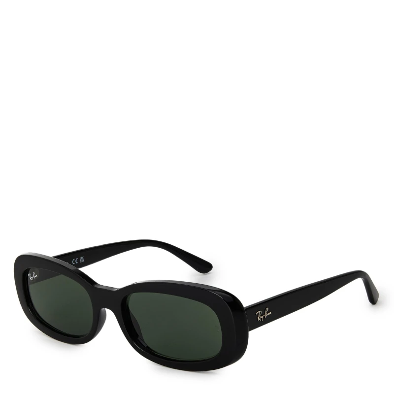 Image of Ray-Ban Rayban 0RB2221 Ld63 Rectangle Sunglasses One Size Black 75859803000