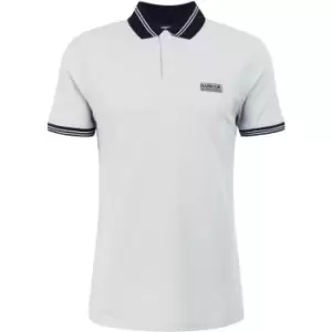 Image of Barbour International Tracker Polo Shirt - Silver