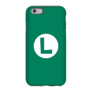 Image of Nintendo Super Mario Luigi Logo Phone Case - iPhone 6S - Tough Case - Matte
