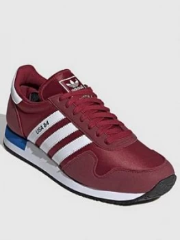 Image of adidas Originals USA 84 - Burgundy, Size 8, Men