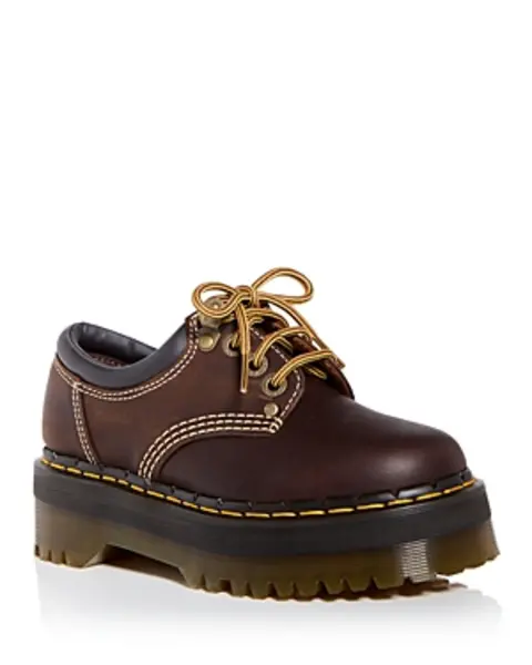 Image of Dr. Martens Womens 8053 Arc Quad Platform Oxfords