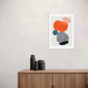 Image of East End Prints Balance III Print MultiColoured