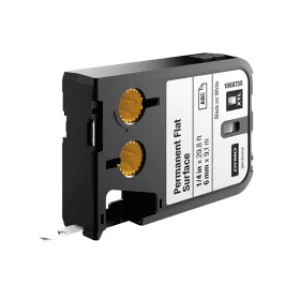 Image of Dymo 1868738 Black On Clear Label Tape 6mm x 9.1m