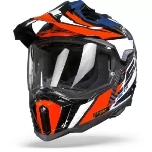 Image of LS2 MX701 C Explorer Focus Gloss Blue White Red L