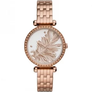 Image of Fossil Tillie Rose Gold-Tone Stainless Steel Watch