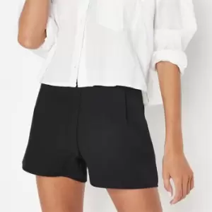 Image of Missguided Tailored Shorts - Black