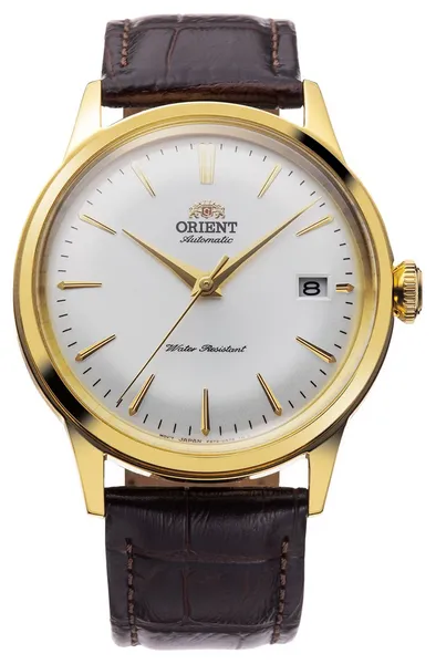 Image of Orient RA-AC0M01S30B Bambino Mechanical (38mm) White Dial / Watch