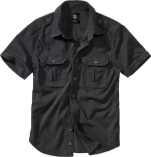 Image of Brandit Vintage Shirt, black, Size S, black, Size S