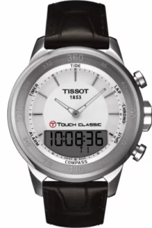 Image of Mens Tissot T-Touch Classic Alarm Chronograph Watch T0834201601100