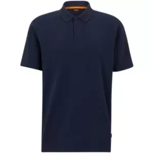 Image of Boss Petempesto Polo Shirt - Blue