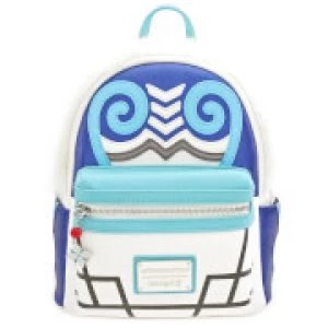 Image of Loungefly Overwatch Faux Leather Mini Backpack With Faux Fur Trim