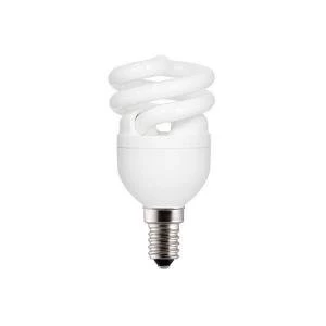 Image of GE Lighting 8W Heliax Compact Fluorescent Bulb A Energy Rating 470