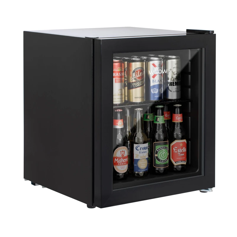 Image of Willow Table Top 48L Beverage Cooler in Silver Silver Unisex