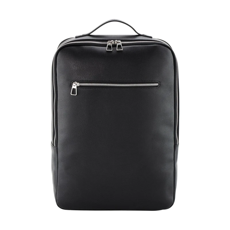 Image of Quadra Mens Tailored Luxe Backpack in Black Male