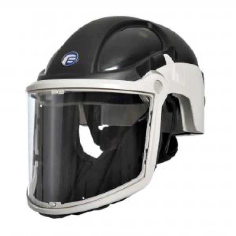 Image of PureFlo PureFlo PAPR with Face Shield And Hard Hat Black PF3000-H2SB11