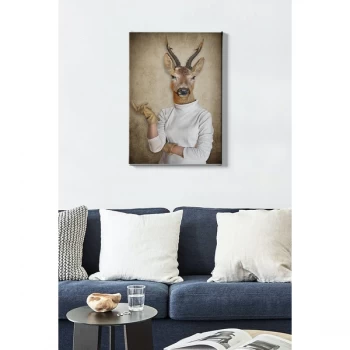 Image of Kanvas Tablo (50 x 70) - 74 Multicolor Decorative Canvas Painting