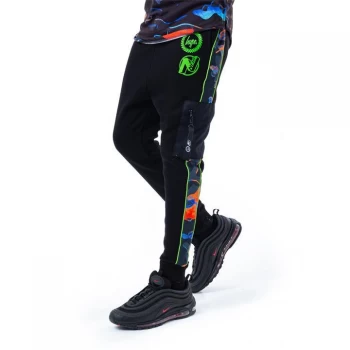 Image of Hype x Nerf Heat Camo Kids Joggers - Black