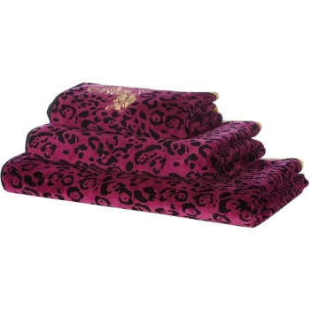 Image of Biba BIBA Trend Jacquard Towel - Purple