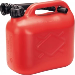 Image of Draper Plastic Fuel Can 5l Red