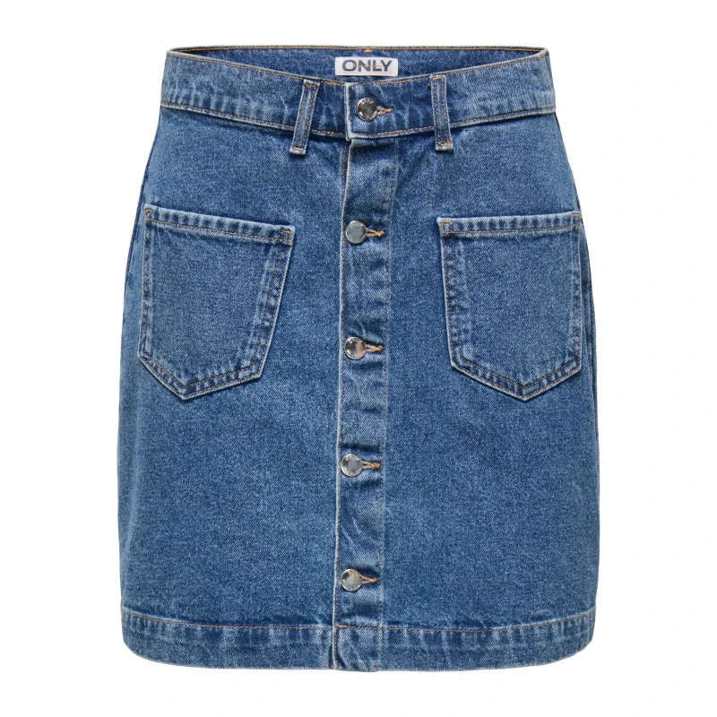 Image of Only Denim skirt For Her Only Amazing Hw Tai Bleu Female XL