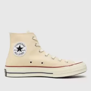 Image of Converse Chuck 70 Hi, Parchment/Garnet/Egret, Male, Trainers, 162053C