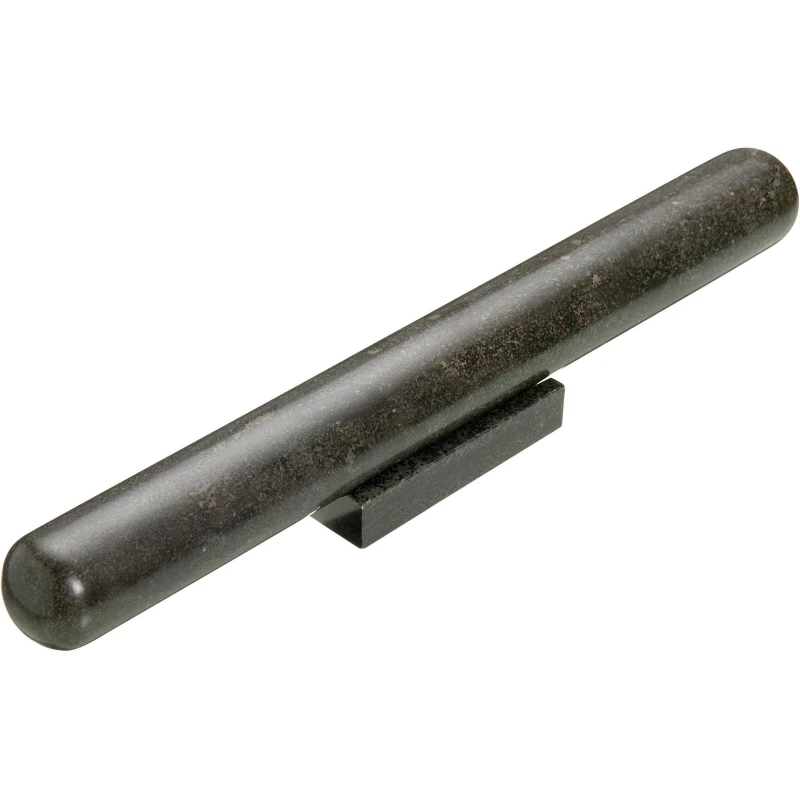 Image of Masterclass Quarry Marble Rolling Pin and Stand Black