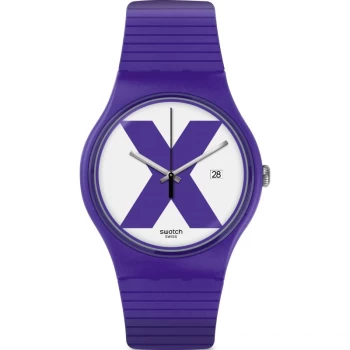 Image of Unisex Swatch XX - Rated Purple Watch