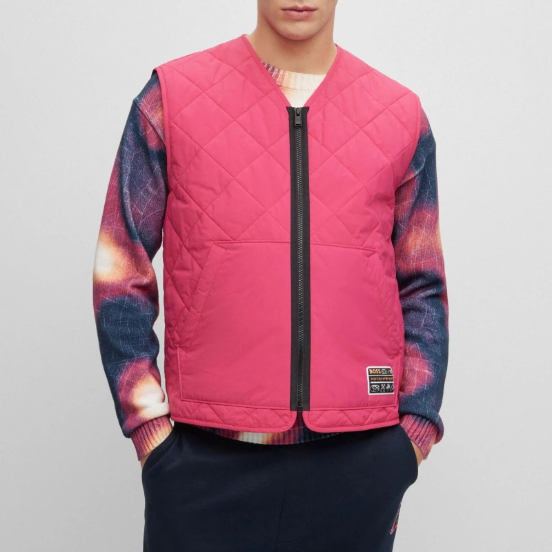 Image of Boss Okella Gilet Pink male M