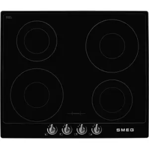 Image of Smeg Victoria SI964NM 60cm Induction Hob - Black
