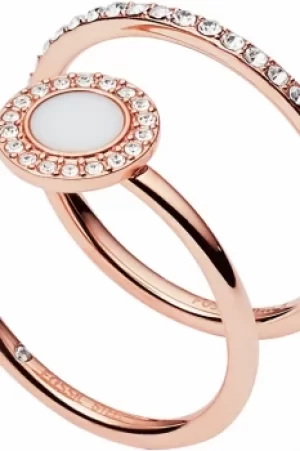 Image of Fossil Jewellery Ring Size K JEWEL JF02666791503