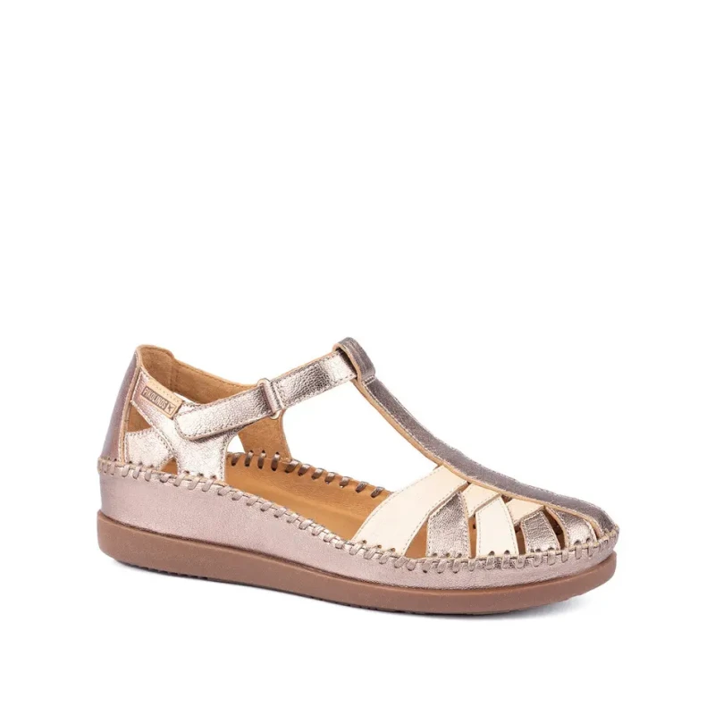 Image of Pikolinos Womens wedge sandals Pikolinos Cadaques Beige Female 40