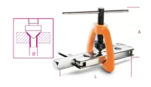 Image of Beta Tools 350 Copper Light Alloy Pipe Tubing Flaring Tool 4-14mm 003500001