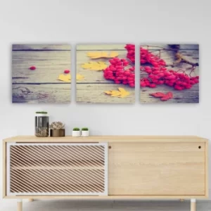 Image of P306676 Multicolor Decorative Canvas Painting (3 Pieces)