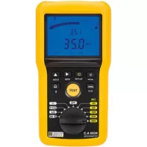Image of Chauvin Arnoux C.A 6534 Insulation tester 10 V, 25 V, 100 V, 250 V, 500 V 50 GΩ