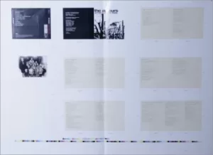 Image of The Auteurs After Murder Park 1996 UK artwork PROOF ARTWORK