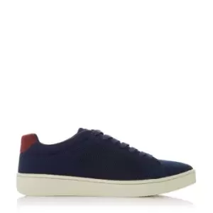 Image of Dune London Traced Trainer - Blue