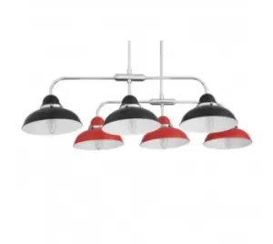 Image of Jasper 3 Light Pendant Light Silver