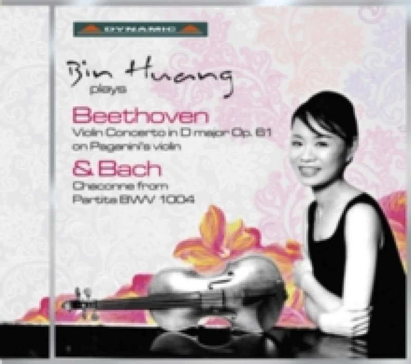 Image of Bin Huang Plays Beethoven: Violin Concerto in D Major, Op. 61/... CD / Album