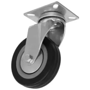 Image of Sealey SCW1100SP Castor Wheel Swivel Plate Ø100mm