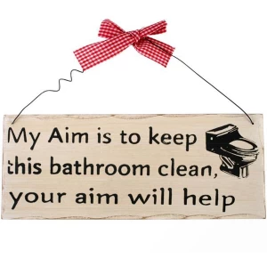 Image of My Aim Hanging Sign