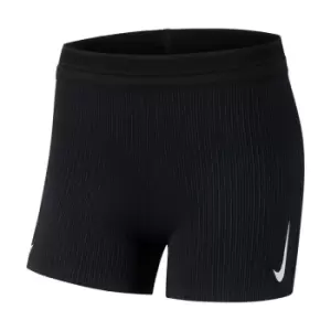 Image of Nike AeroSwift Womens Tight Running Shorts - Black