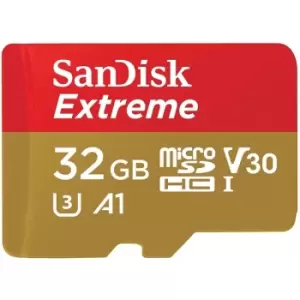 Image of SanDisk Extreme 32GB MicroSD Card for Mobile Gaming