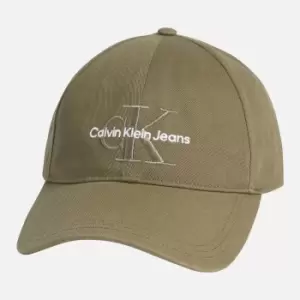 Image of Calvin Klein Jeans Mens Monogram Embro Cap - Green