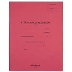 Image of Guildhall Exercise Books Red Ruled 12 Sheets