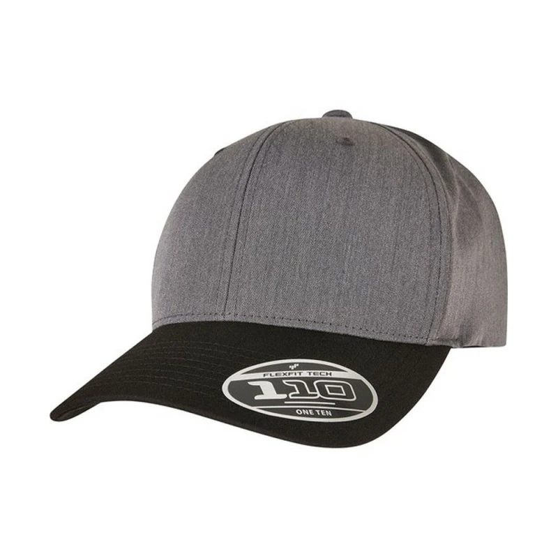 Image of Flexfit Flexfit Men 110 Contrast Melange Cap in Dark Grey Dark Grey One Size Male 5063300285022