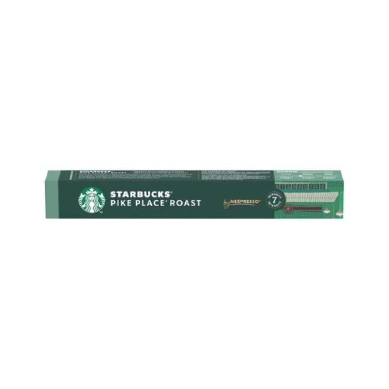 Image of Starbucks Starbucks Nespresso Pike Place Roast Lungo (Pack of 10) 6220416 6220416