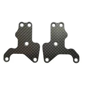 Image of Team Associated Rc8B3.2 Ft Front Susp. Arm Inserts Carbon 1.2Mm